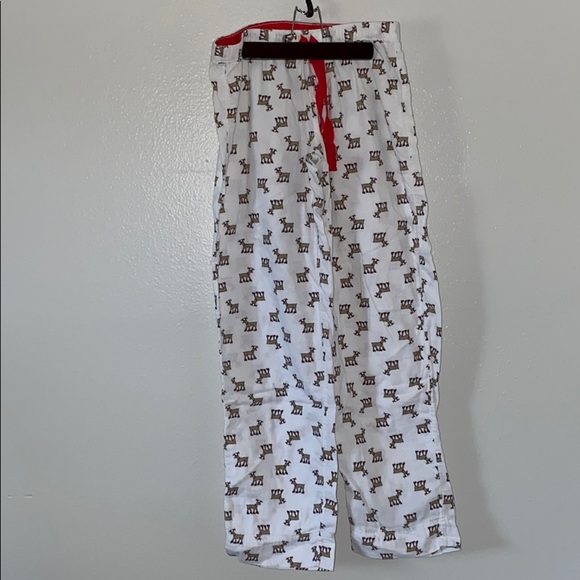 Reindeer Christmas Pajama Bottoms 